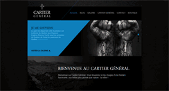 Desktop Screenshot of cartiergeneral.com